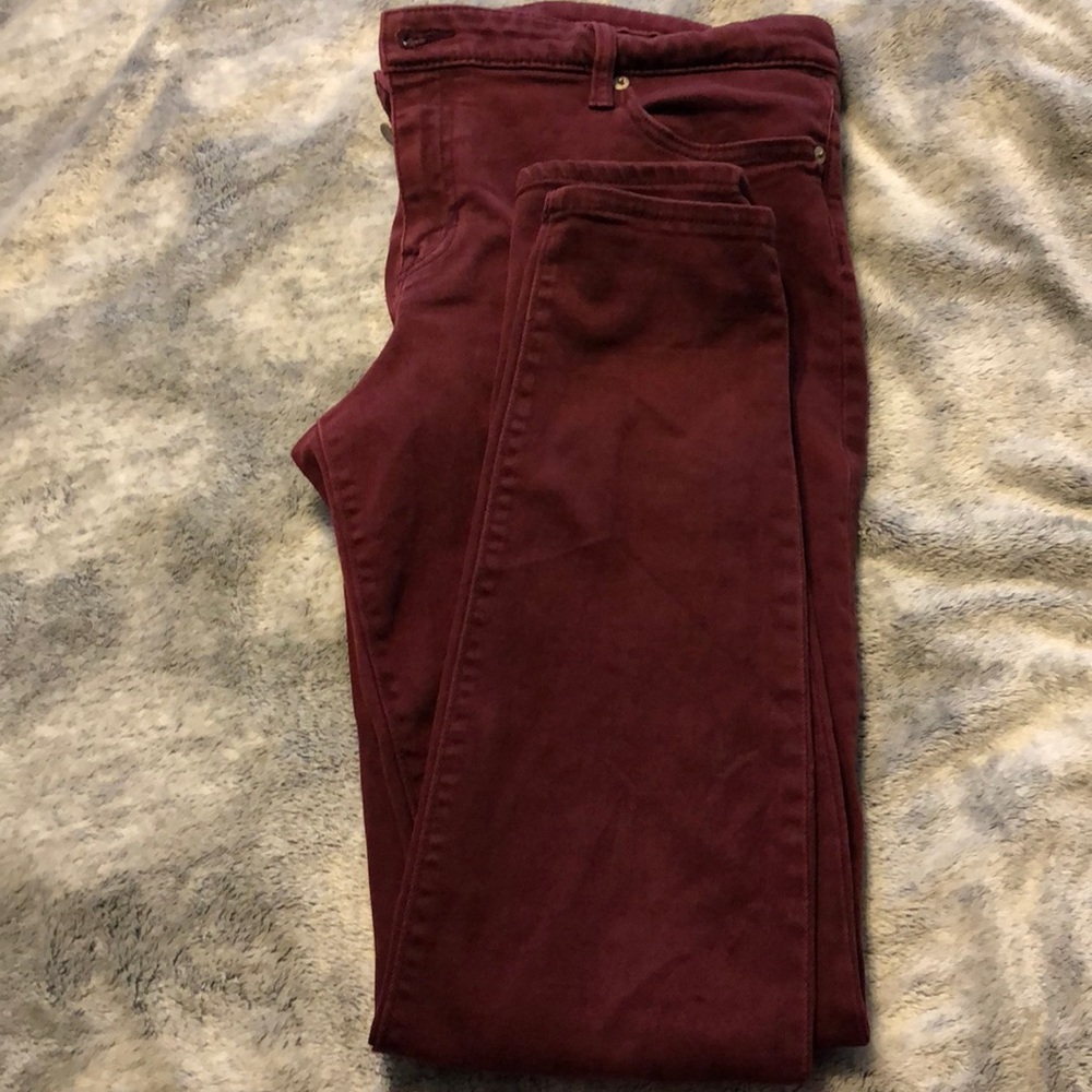 Maroon pants